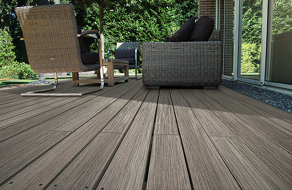ambiance de terrasse vieillie vintage